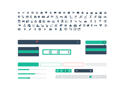 400x300 Shapes Ui Kit Sketch Freebie - Sketch Shapes