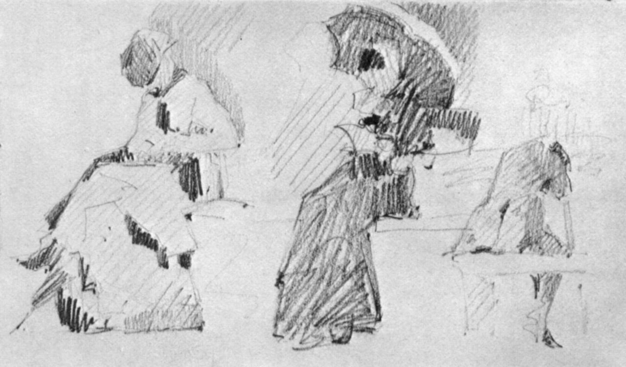 1280x750 Sketch Shapes By Georges Seurat History, Analysis Amp Facts - Sketch Shapes