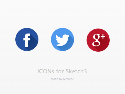 400x300 Social Share Icons Sketch Freebie - Sketch Share