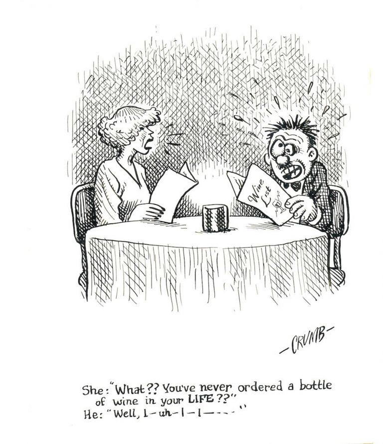 768x891 Robert Crumb Comic Panel On White Board Drawn In Black Ink - Sketch Signature