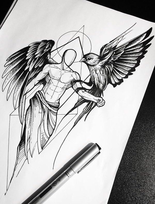 600x788 Significado De Pai Boceto Base Tattoos, Art And - Sketch Significado