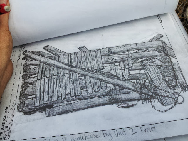 640x480 Site Sketch Maps, Mapes Cow Camp, Usfs August 2013 Alaina Boys - Sketch Site