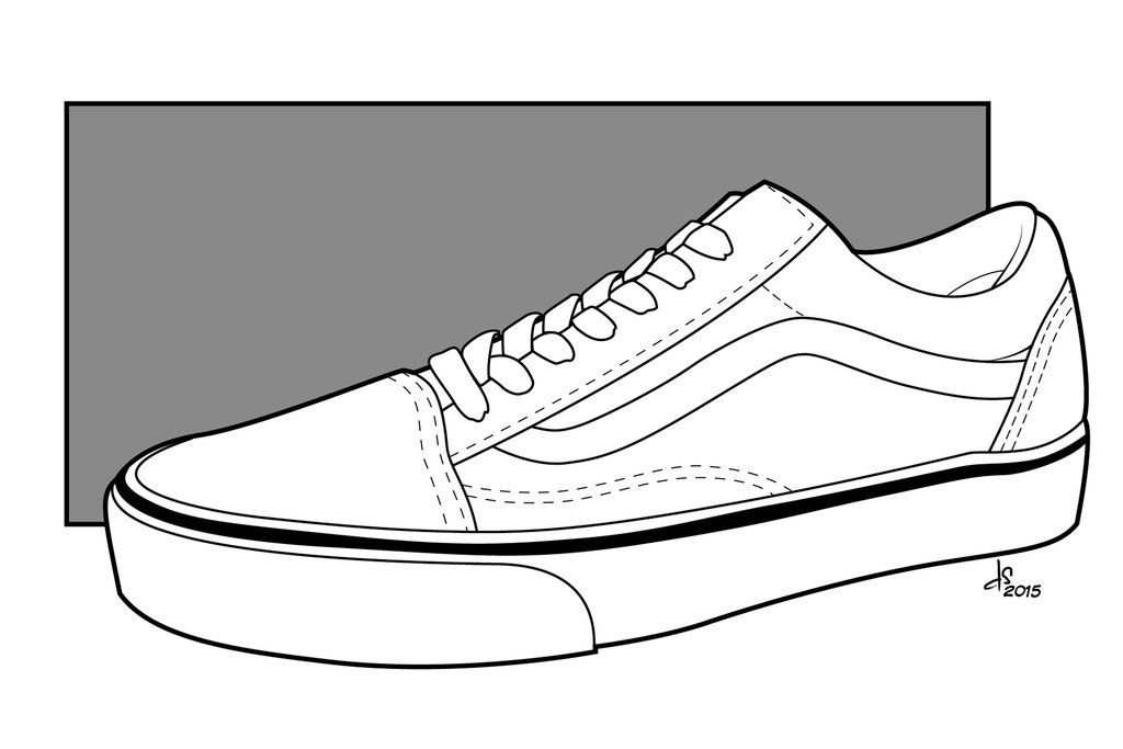 1024x683 Vans Old Skool By Danielsingzon - Sketch Skool