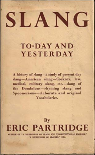 307x499 Slang To Day And Yesterday, With A Short Historical Sketch And - Sketch Slang