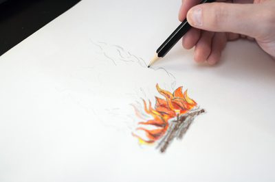400x266 How To Draw Smoke With A Pencil (With Pictures) Ehow - Sketch Smoke