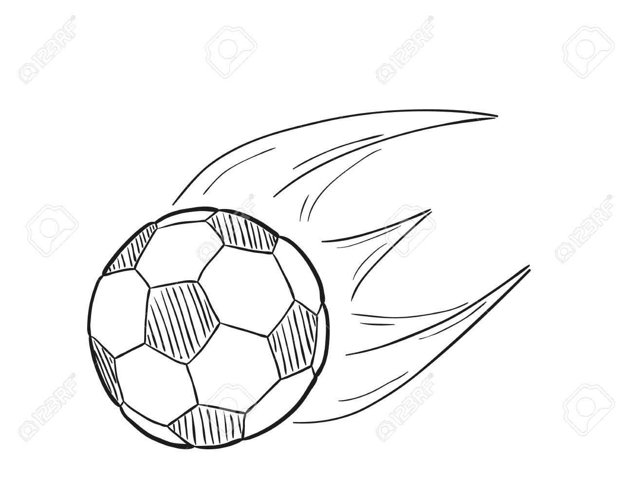 1300x1022 Inspirational Soccer Ball With Flames Drawing Soccer Wallpaper - Sketch Soccer Ball
