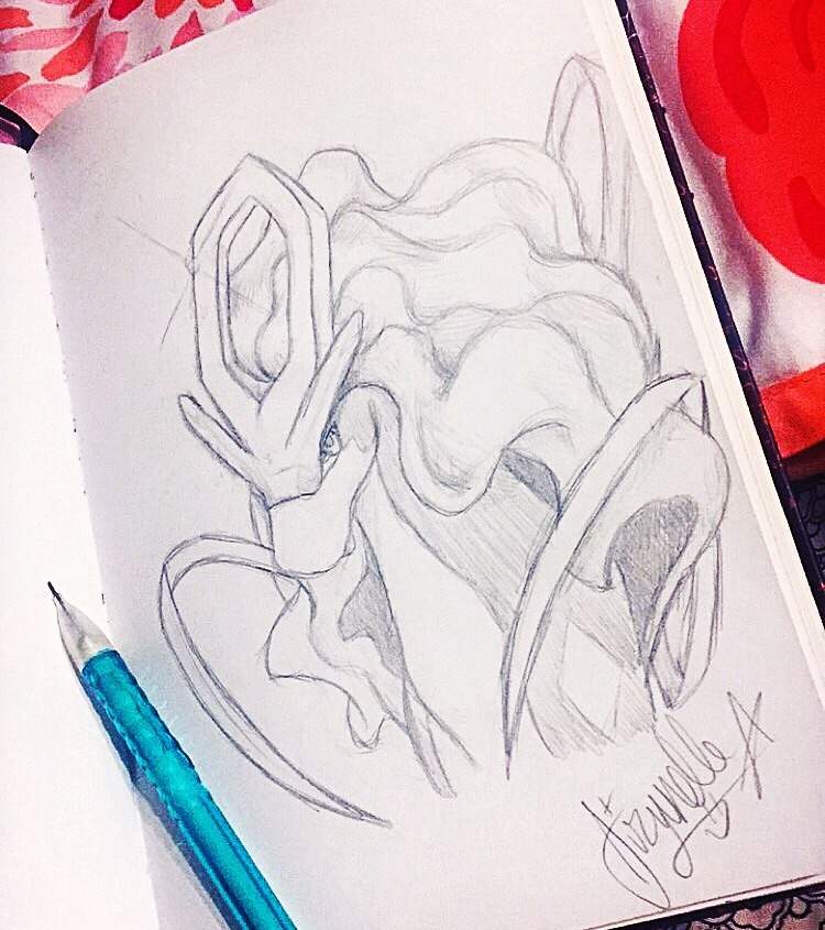 750x845 Suicune Sketch Amino - Sketch Something