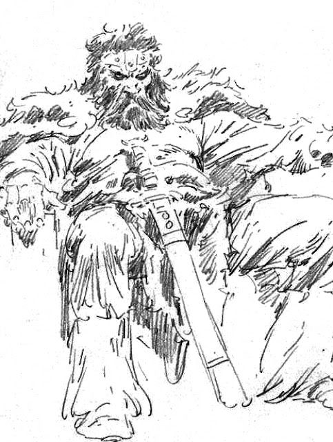 483x640 John Buscema Sketch Something About The Way This Guy Draws - Sketch Something
