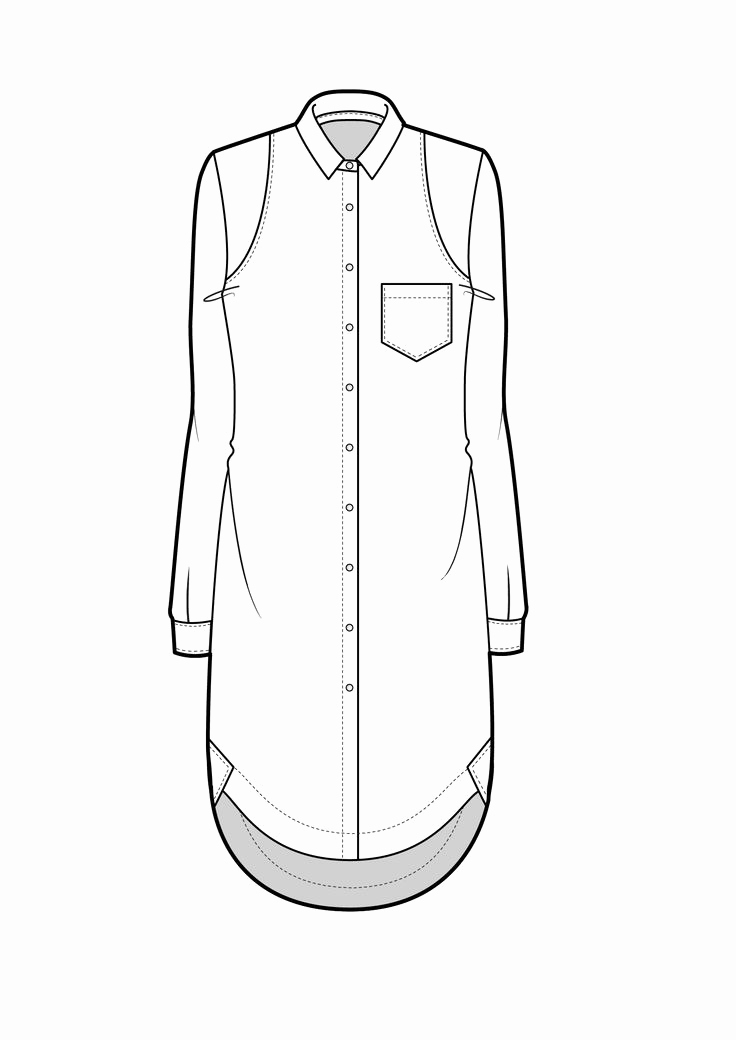 736x1040 Shirt Sketch 252 Best Sketches Flats Technical Specs Images On - Sketch Specs