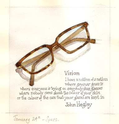 383x400 The Artist And The Tartist Daily Sketch 24012013 Specs. - Sketch Specs