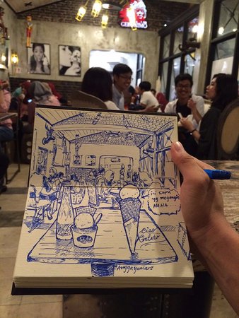 338x450 Sketch By My Husband On The Spot - Sketch Spot