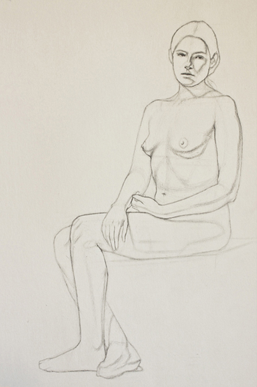 369x554 Step By Step Figure Drawing Tutorial - Sketch Step By Step