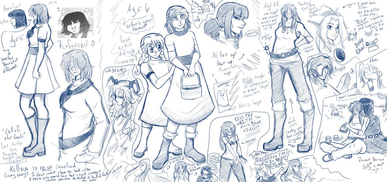 1303x613 Sketch Dump Story Design Work By Djwaglmuffin - Sketch Story