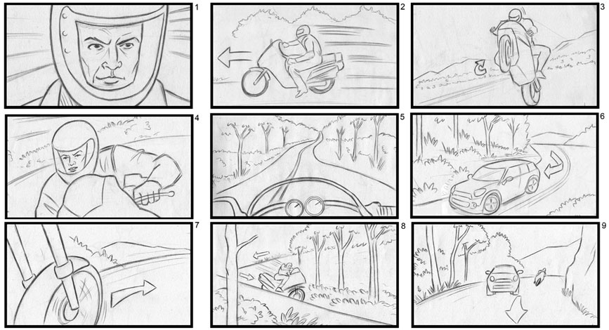 867x470 Storyboard Artist, Los Angeles, Sketch Artists, Agency Boards - Sketch Story