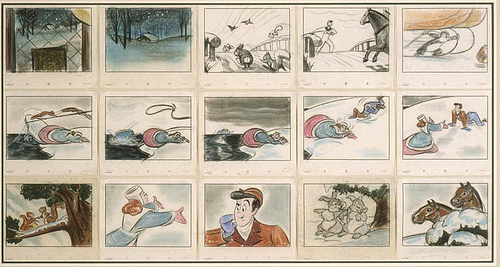 500x267 The Blackwing Diaries Rare Disney Story Sketches From Robert Cowan - Sketch Story