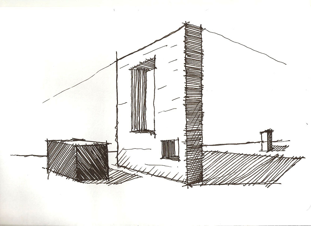 1000x727 Monument Sketch Arch - Sketch Student