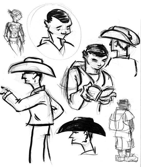 550x650 College Student Sketches Jackcomics - Sketch Student