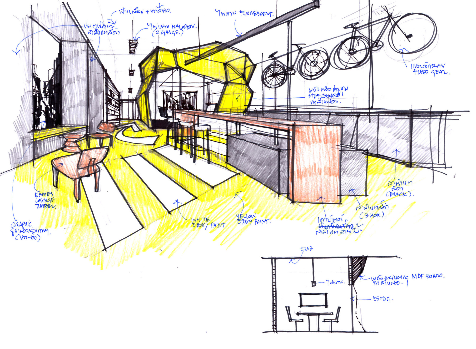 2000x1465 Gallery Of Kliquedesk Studio Of Design And Architecture + - Sketch Studio