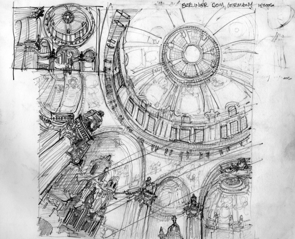 1000x810 Travel Sketches Studio Jason Currie - Sketch Studio