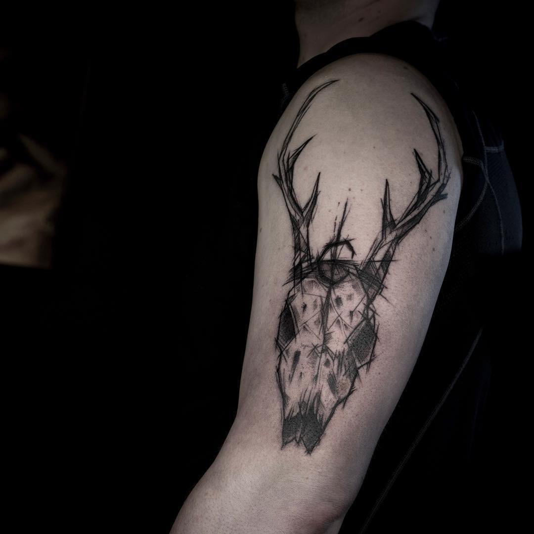 1080x1080 My First Tattoo (Sketch Style) Tattoo - Sketch Style Tattoo