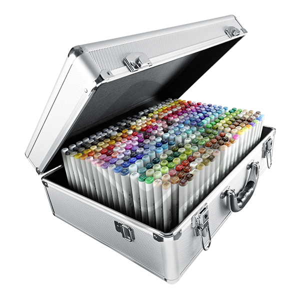 600x600 Copic Sketch Presentation Suitcase - Sketch Suitcase