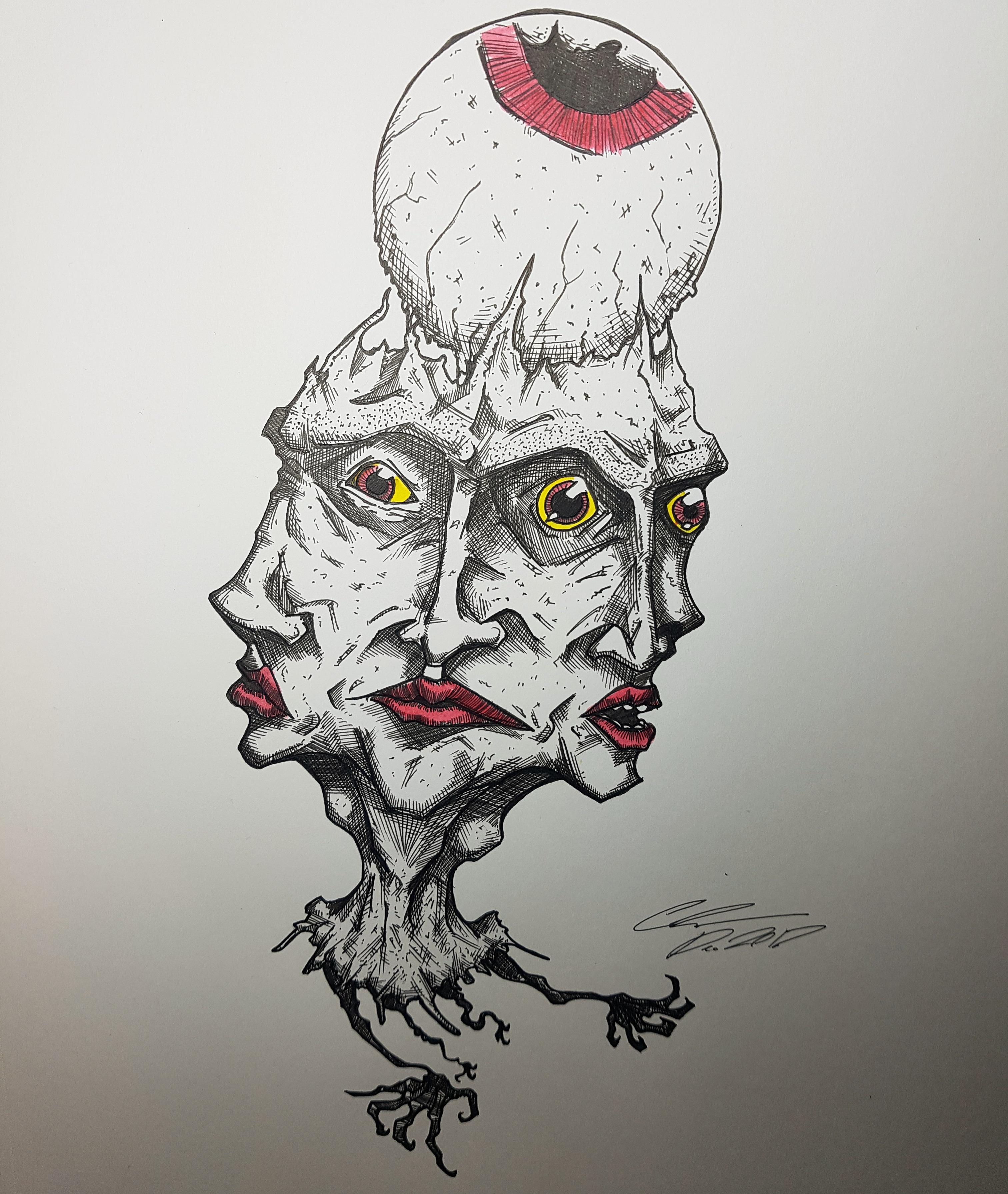 3024x3579 Synonym, Ballpoints And Watercolours, Heavymind - Sketch Synonym