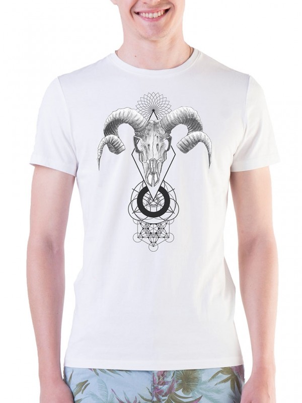 600x800 Goat Tattoo Sketch - Sketch Tattoo Shop