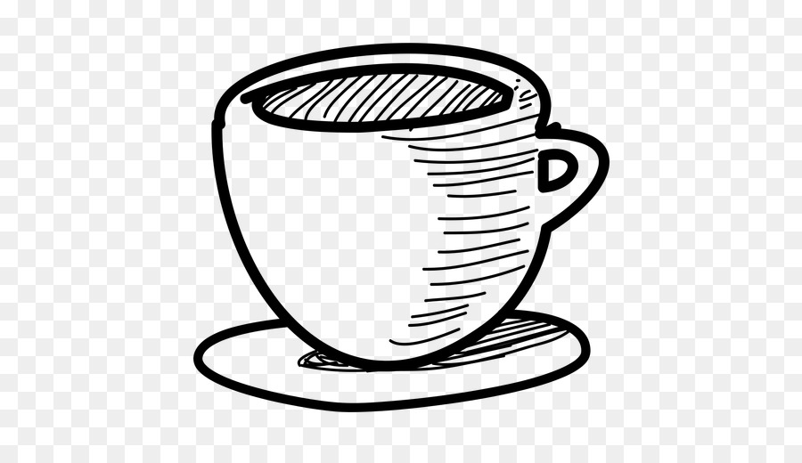 900x520 Teacup Coffee Cup Mug - Sketch Tea Cup