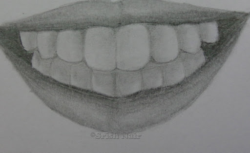 512x314 Drawing A Mouth With Teeth! Little Brown Artist - Sketch Teeth
