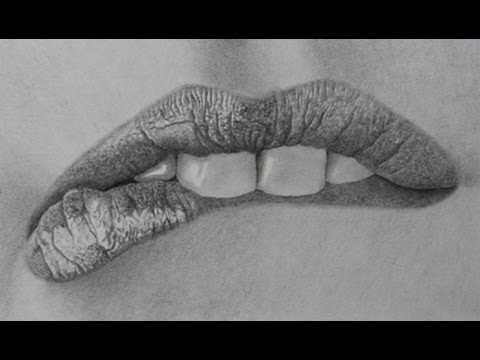 480x360 Drawing Realistic Lipsteeth - Sketch Teeth