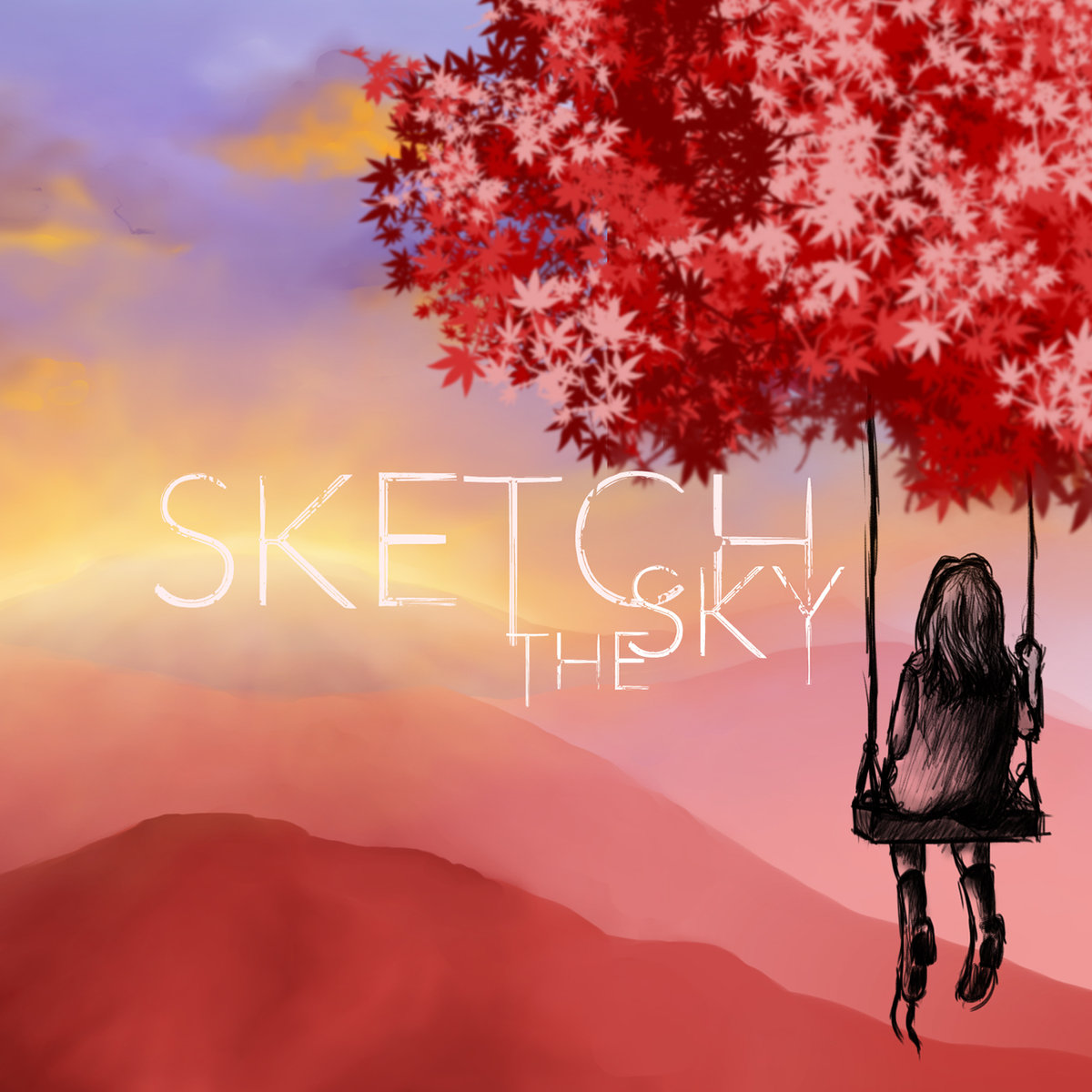 1200x1200 Music Sketch The Sky - Sketch The Sky