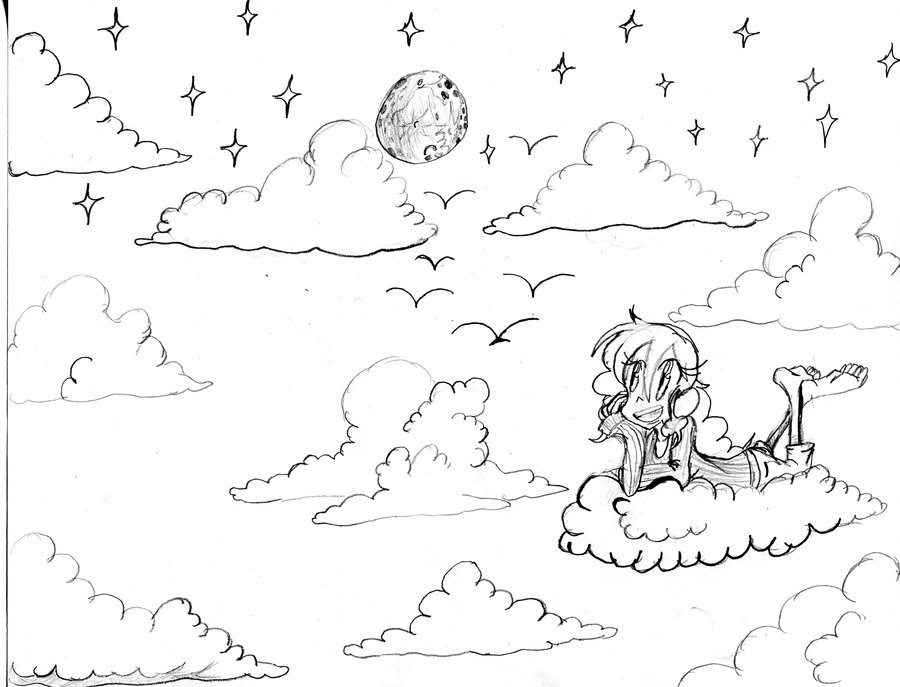 900x687 Karin High Sky Sketch By Armonsterz - Sketch The Sky