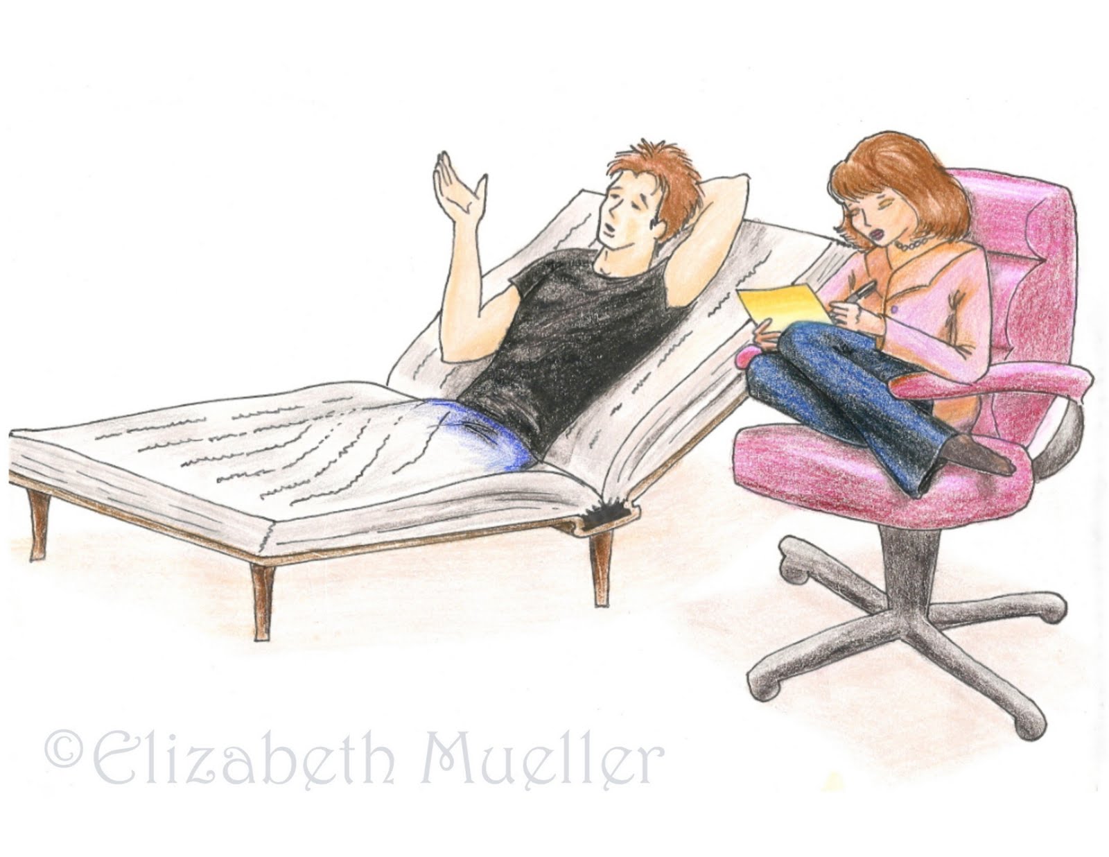 1600x1236 The Character Therapist Talented Writerartist Commissioned For - Sketch Therapy