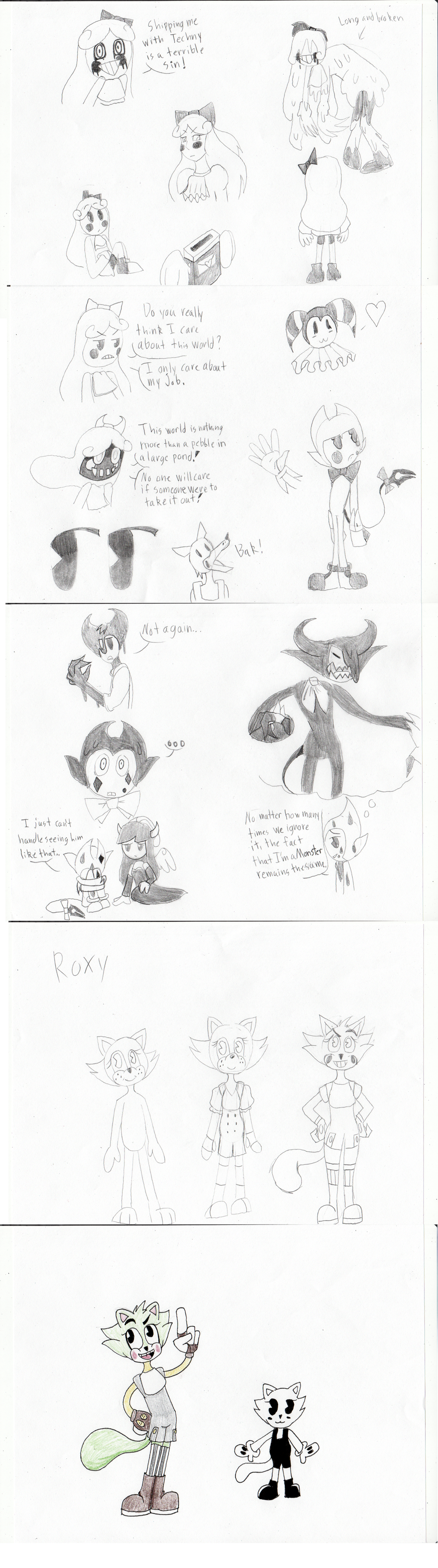 1024x3665 Therapy Sketch Dump 1 By Nora Kouba - Sketch Therapy