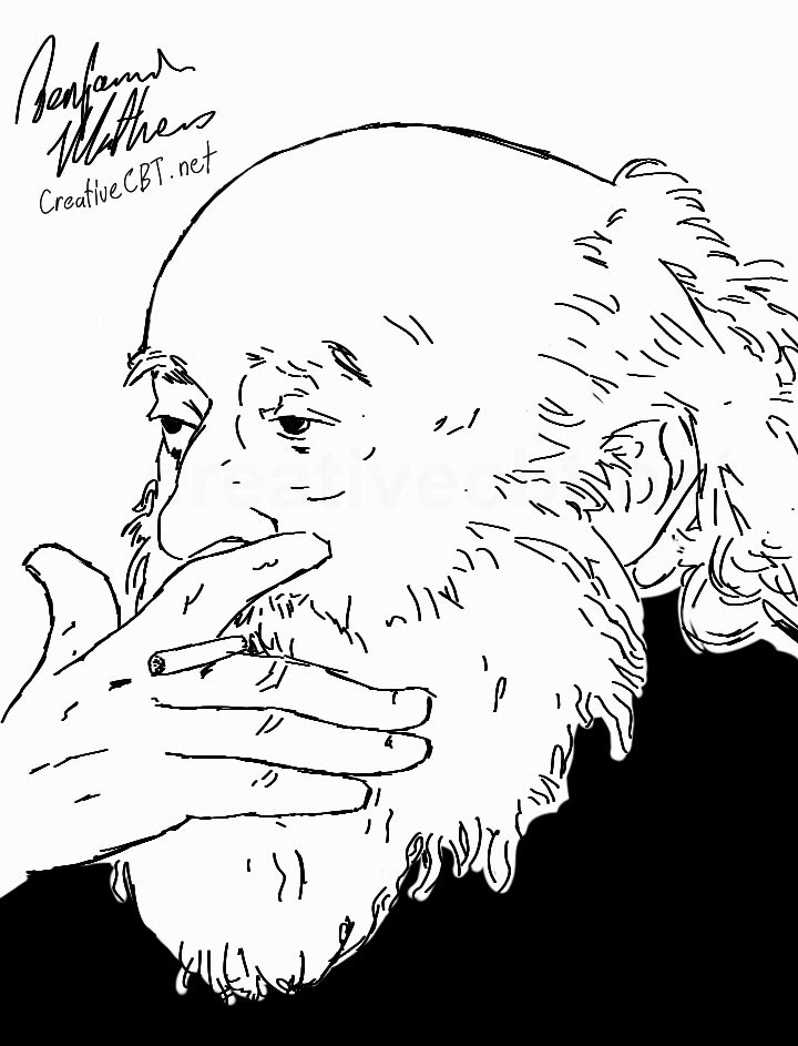 720x943 Creative Cbt Counselling Famous Psychotherapists Fritz Perls - Sketch Therapy