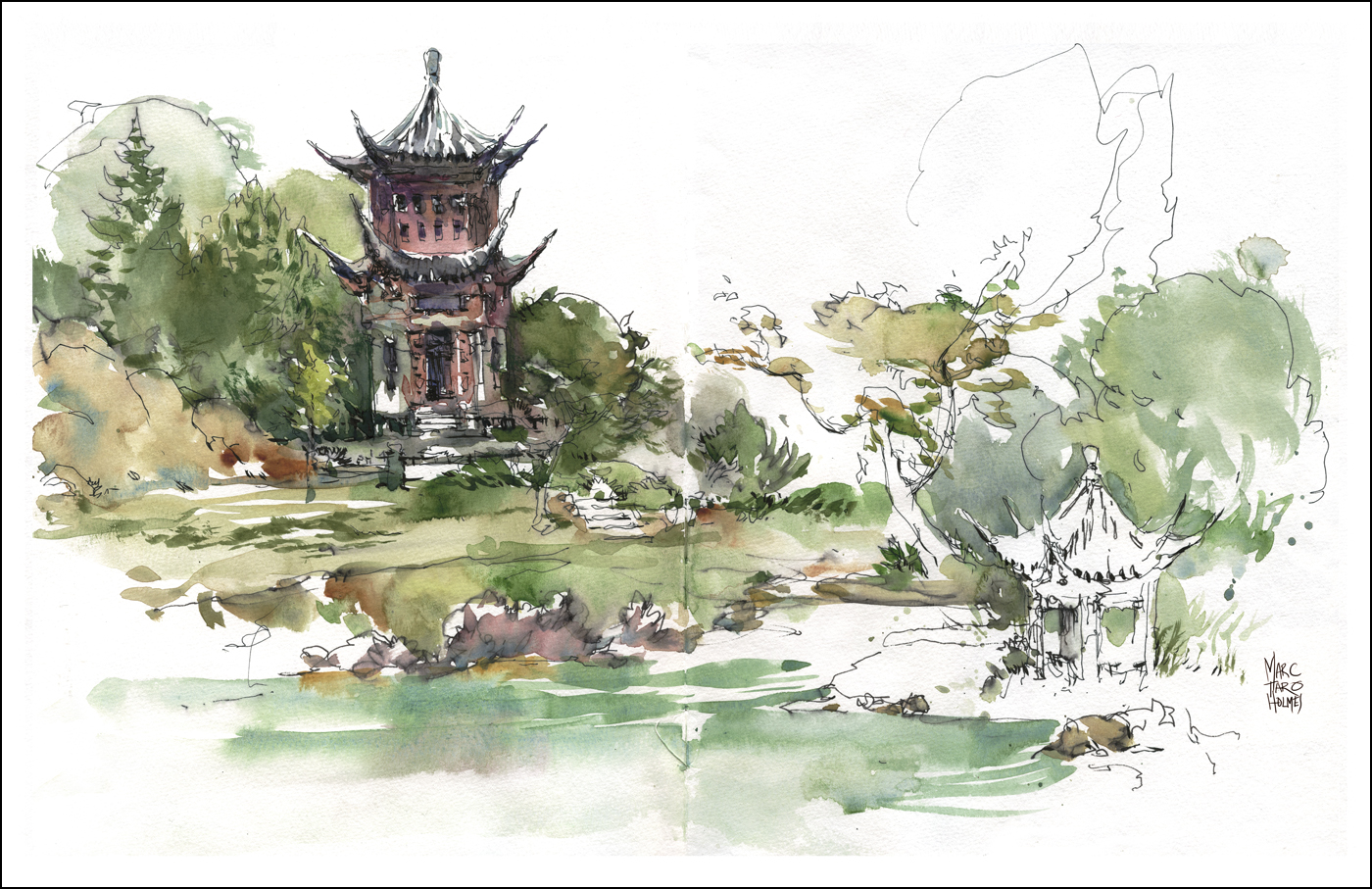 1400x907 New York City Urban Sketchers Tuesday - Sketch Tips And Tricks