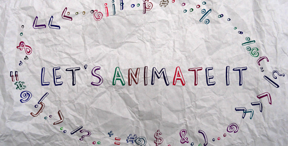 590x300 Sketch Typography V2 By Videologio Videohive - Sketch To After Effects