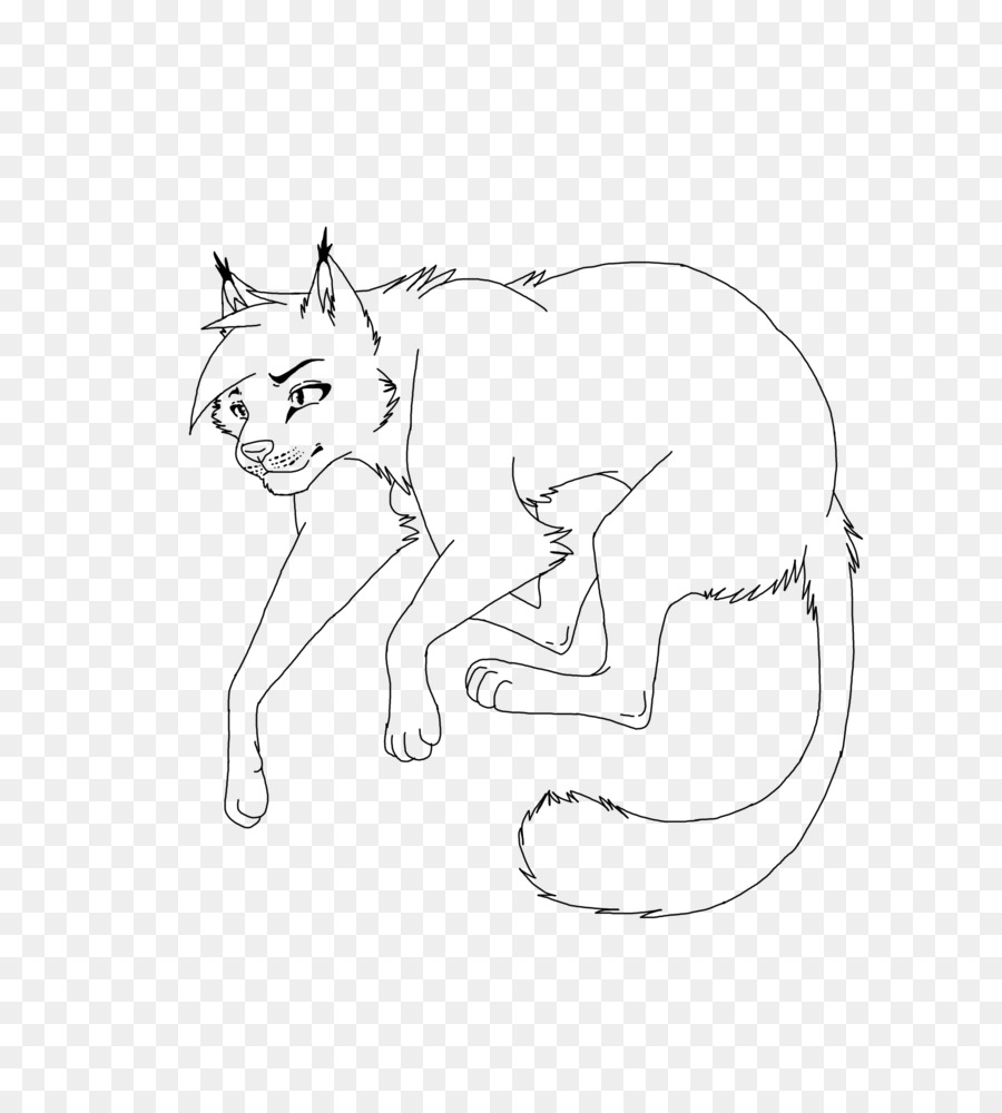 900x1000 Whiskers Kitten Line Art Cat Sketch - Sketch To Cat