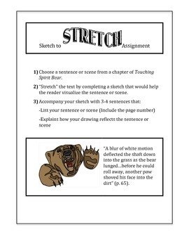 270x350 Touching Spirit Bear Sketch To Stretch Assignment By Madameknowsbest - Sketch To Stretch
