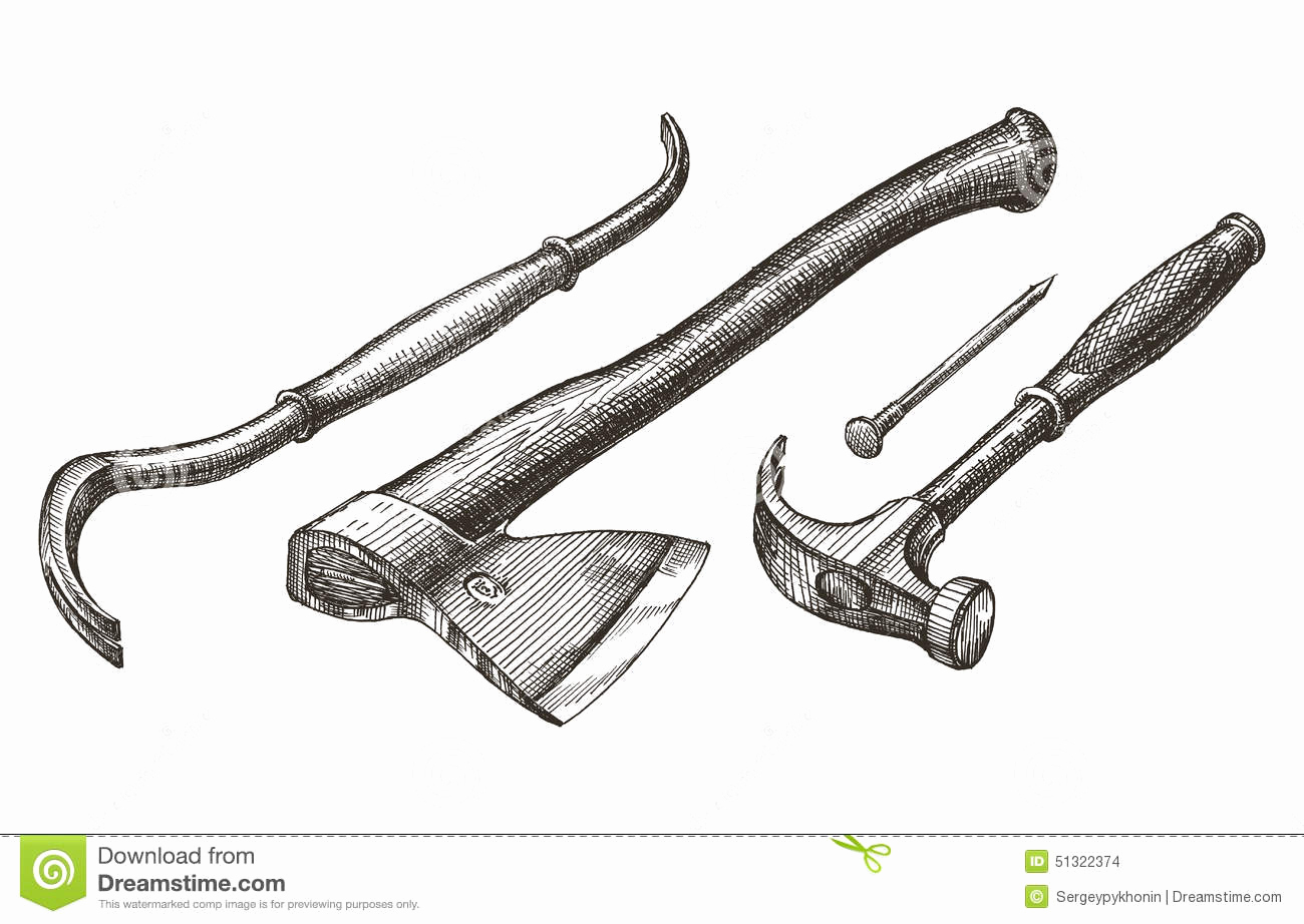 1300x922 Sketch Design Tool Tools Vector Logo Design Template Hammer And - Sketch Tool