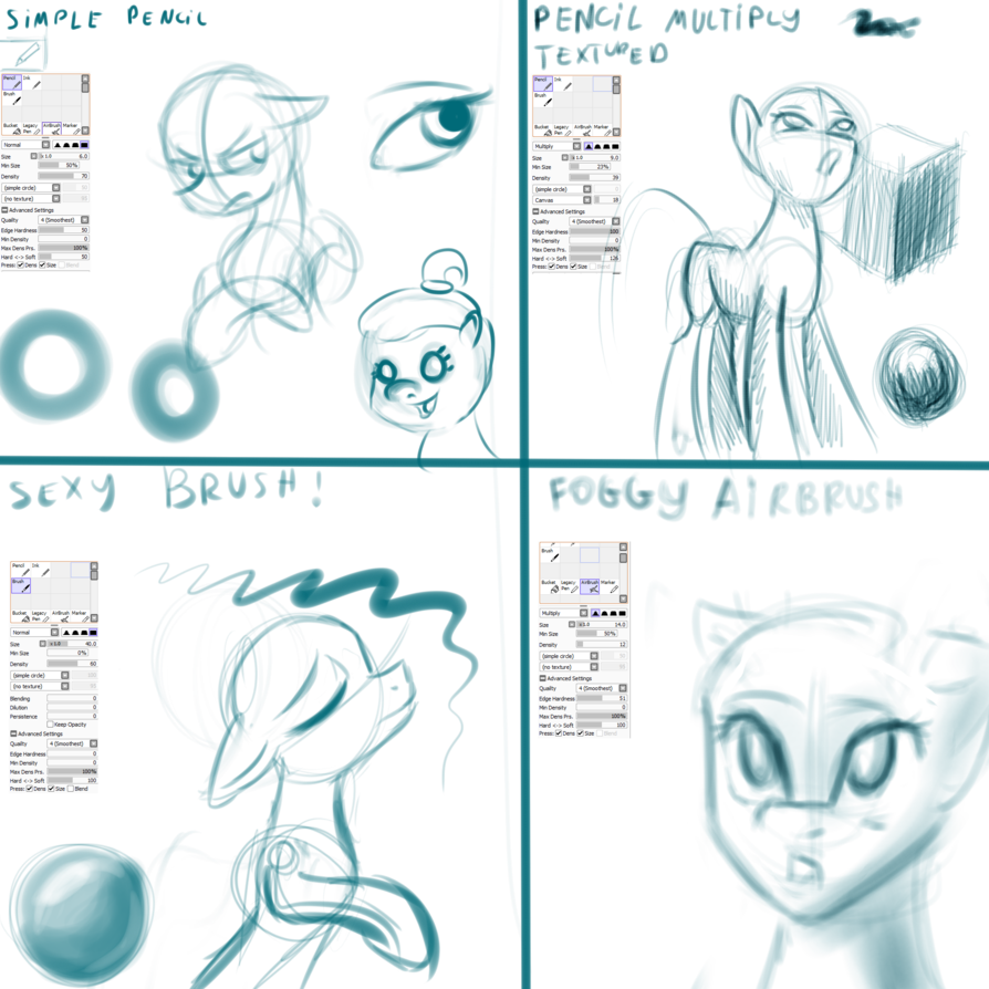 894x894 Sketch Brush Examples - Sketch Tool