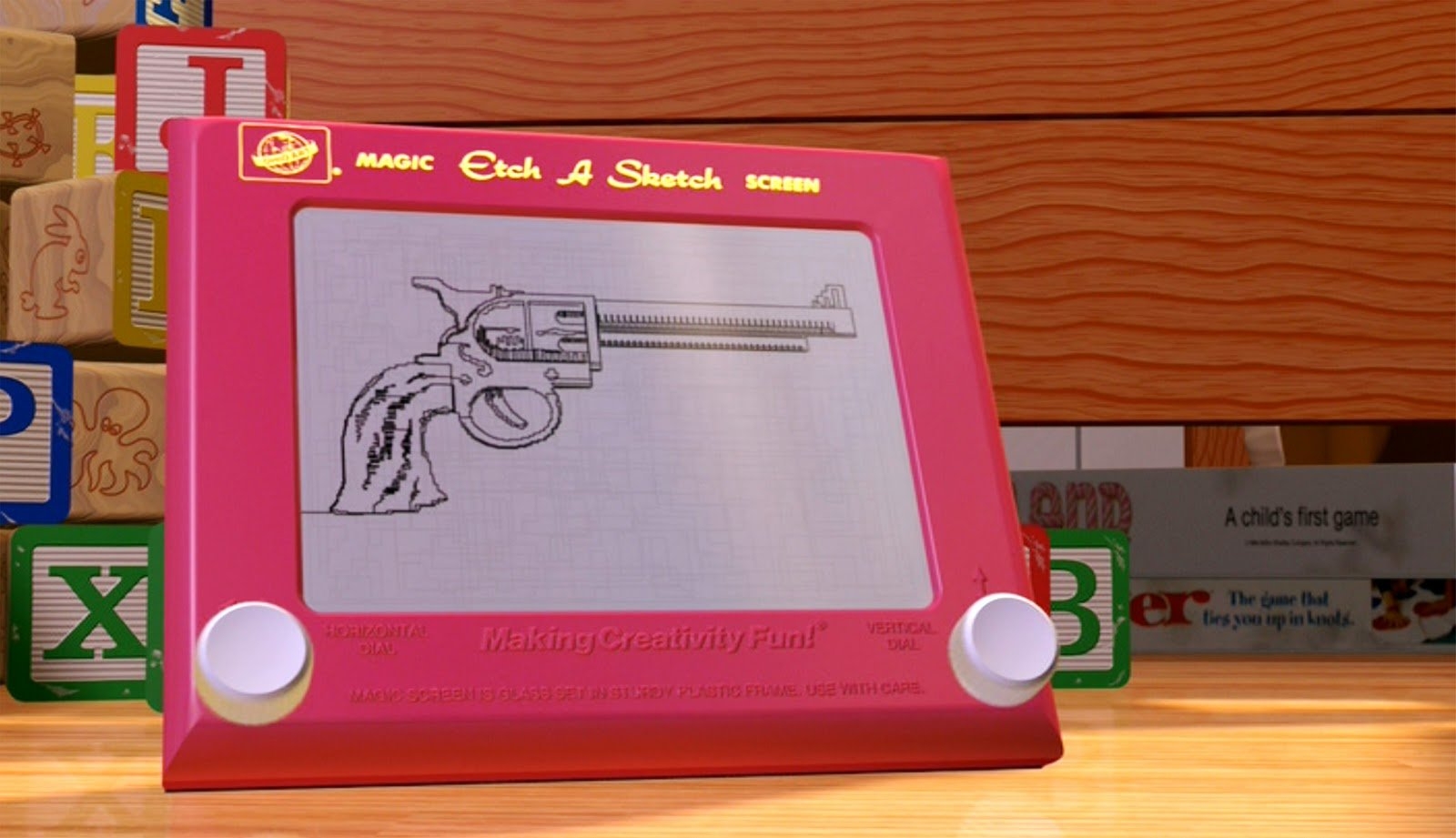 Etch A Sketch Toy Story Good Sketch