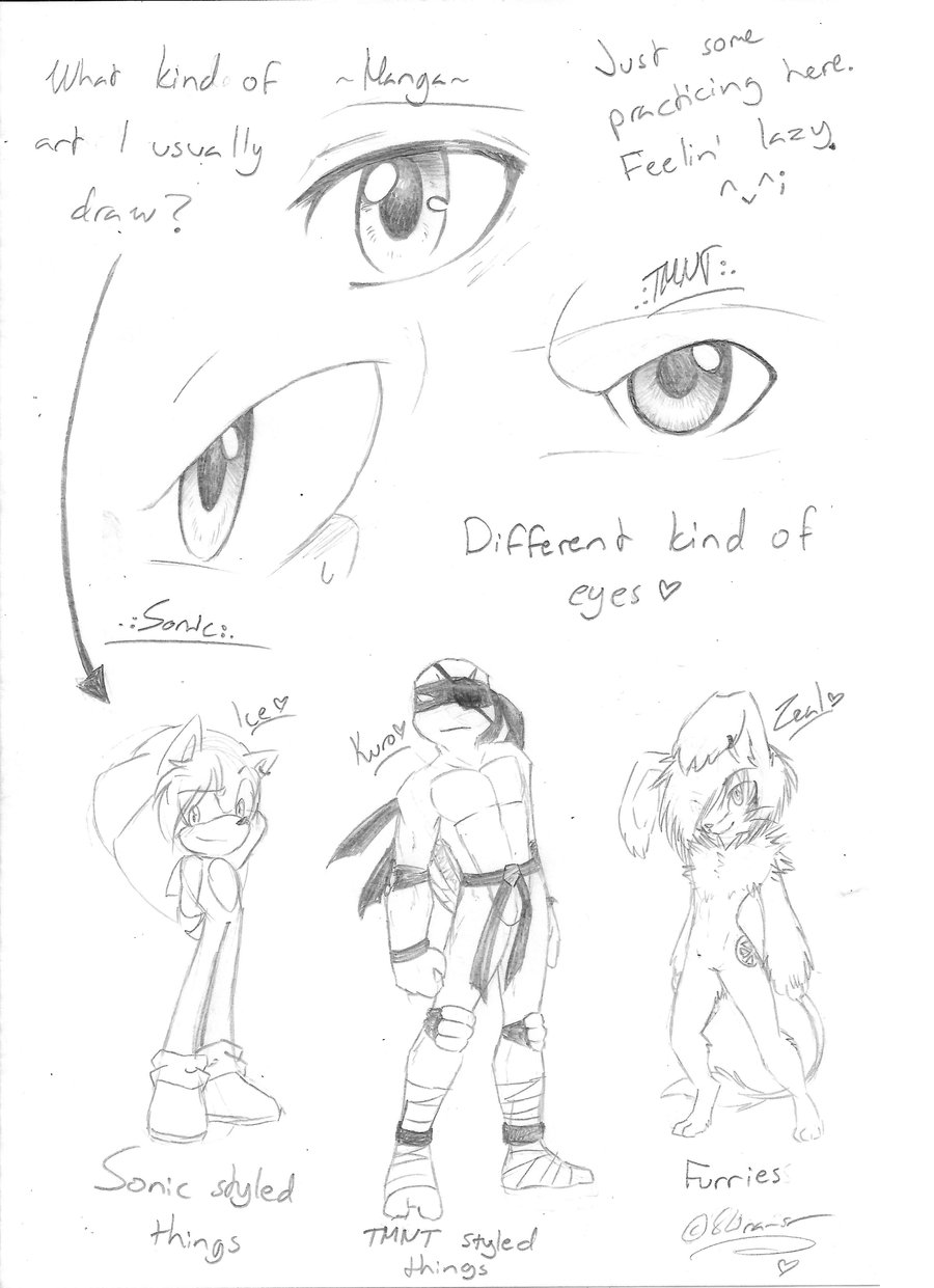 900x1241 Sketch. What Do I Draw + Eye Training By Silverfannumberone On - Sketch Training