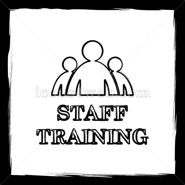 600x600 Staff Training Sketch Icon. - Sketch Training