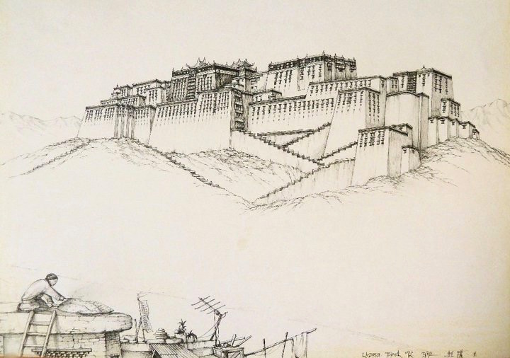 720x506 Old Travel Sketch Book Art + Travel Of Yc - Sketch Travel