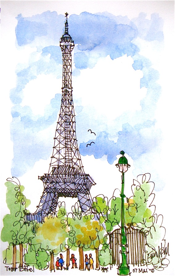 567x894 Travel Sketch Tour To France - Sketch Travel