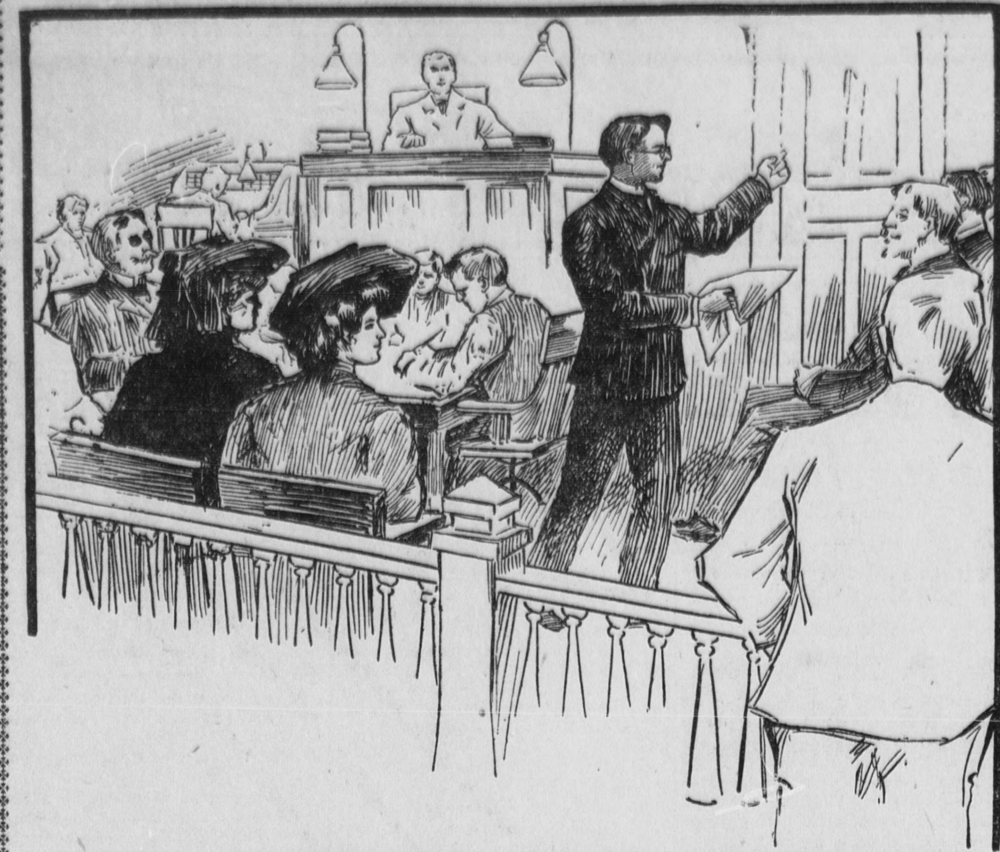 1992x1696 Filetrial Of Edward Ellis (Courtroom Sketch).jpg - Sketch Trial