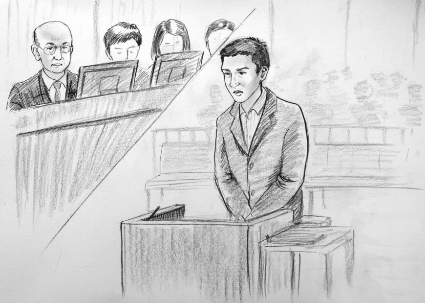 870x619 Sumida Son Given 17 Years For His Role In Amagasaki Killings The - Sketch Trial