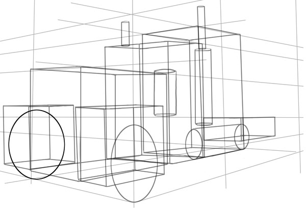 600x418 How To Draw Vehicles Trucks Amp Hgvs - Sketch Truck