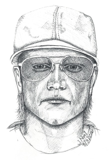 436x640 Sketch, Truck Info On Blan Bank Robbery - Sketch Truck